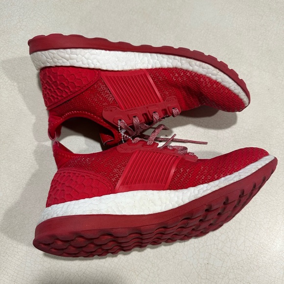 Adidas Pure Boost ZG Red Running Shoes Men Size 7 main image 10